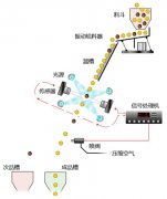 色選機分選流程